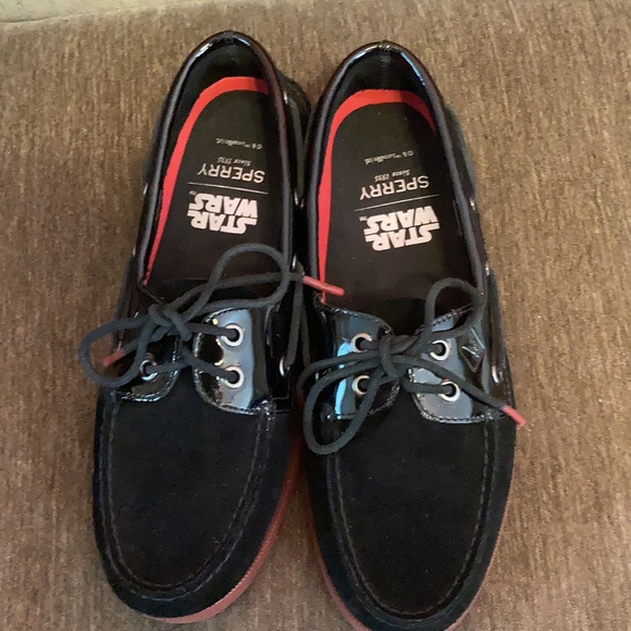 Sperrys men’s size 7 Darth Vader boat shoes - Picture 6 of 8